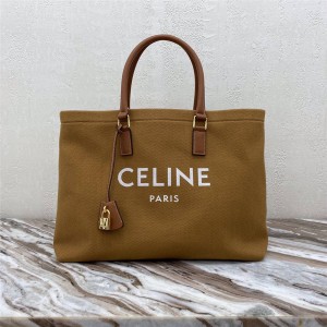 Celine CABAS CELINE horizontal printed canvas shopping bag 190062