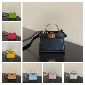 FENDI 7AS106 Peekaboo ISeeU Micro Pocket Bag 83007