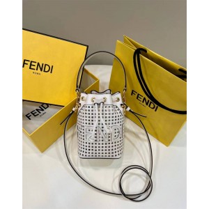 FENDI 8BS010 Hollow Mon Tresor Mini Bucket Bag 8576