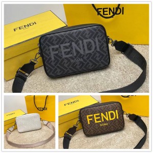 FENDI 7M0286 New Men's Large Camera Bag