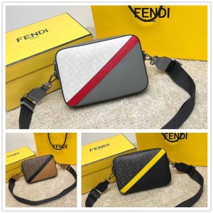 FENDI Men's Bag 7M0286 Diagonal New Camera Bag