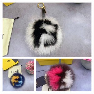 FENDI FF logo fox fur ball pendant pendant bag decoration