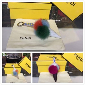 FENDI ice cream cone shaped pendant