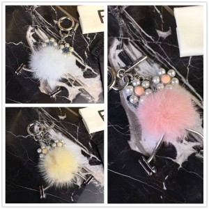 FENDI robot fur ball pendant decoration package