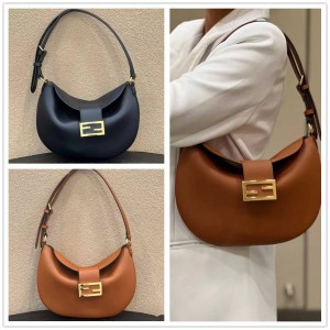 FENDI 8BR790 Horn Bag Shoulder Bag 8373