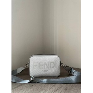 FENDI 7M0286 LOGO Letter Printed Camera Bag