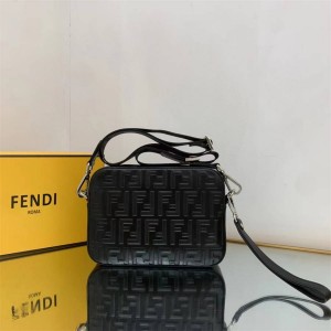 FENDI Dual F Leather Camera Bag FD1556