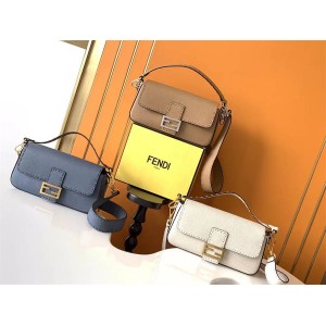 FENDI 8BR600 Baguette Selleria Medium Handbag 8860