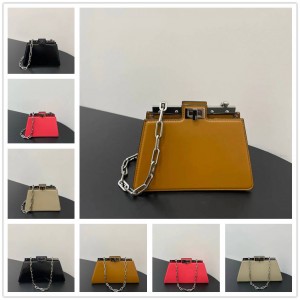 FENDI 8BN339/8BN340 Peekaboo Cut Petite handbag chain bag