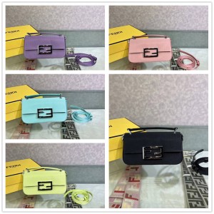 FENDI 7AS142 Silk Baguette Phone Bag