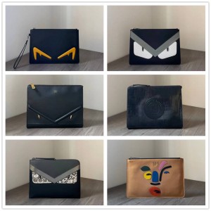 FENDI Men's Monster Eye Handbag