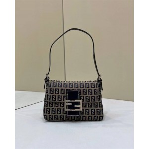 FENDI Medieval Mini Double F Logo Shoulder Bag 8352