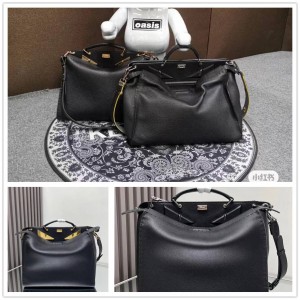 FENDI 7VA406 PEEKABOO ICONIC FIT Bag Bugs Small Monster Eye Briefcase