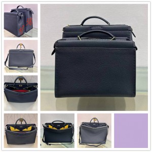 FENDI 7VA406 PEEKABOO ICONIC FIT Monster Eye Briefcase