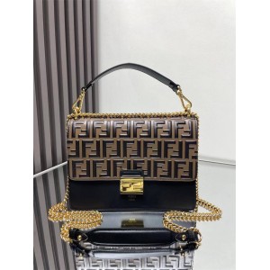 FENDI 8BT315 KAN U Shoulder Bag Organ Bag 8BN230