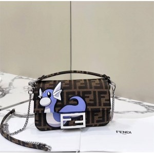 FENDI x FRGMT x POK ∨ MON 8BS017 the Year of the Loong Festival Baguette Mini Bag 80162