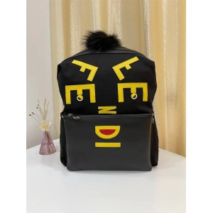 FENDI 7VZ035 Face Decal Fashion Backpack