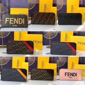FENDI Classic New Zipper Long Wallet