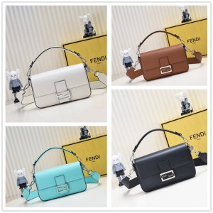 Fendi x Tiffany 8BR600 Baguette Co branded Medium Handbag