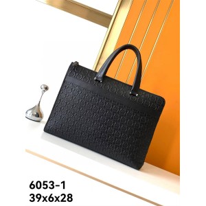 Ferragamo Men's Bag Official Website Gancini briefcase 6053-1