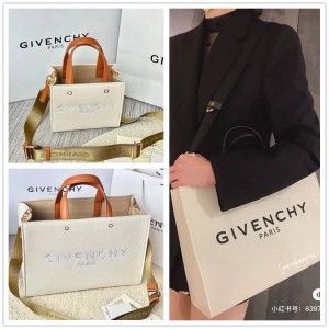 Givenchy BB50N0B/B50N2B Mini/Medium G-Tote Canvas Handbag