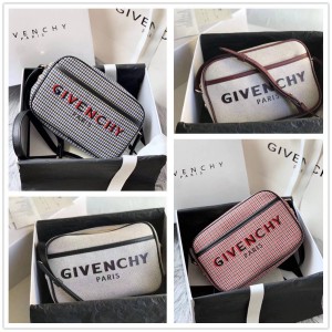 Givenchy BB50F6B CHAIN BOND Canvas Camera Bag