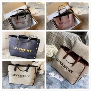 Givenchy BB50AVB BOND Medium Canvas Shopping Bag