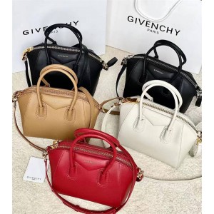 Givenchy BB50TNB Mini Antigona Sheepskin Diamond Bag