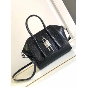 Givenchy BB50U0B ANTIGENA LOCK Mini Embossed Handbag