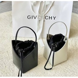 Givenchy Cut Out Drawstring Bucket Bag