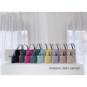 Issey Miyake LUCENT BOXY series square box handbag