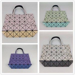 Issey Miyake Mist Matte Double Color 6-Grid Six Grid Handbag