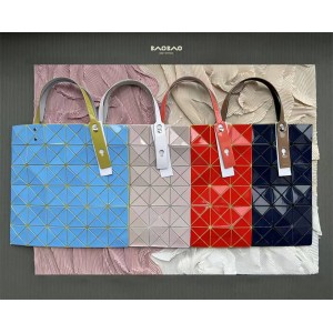 Issey Miyake Neon Wrist Classic Six Grid 6-Grid Handbag