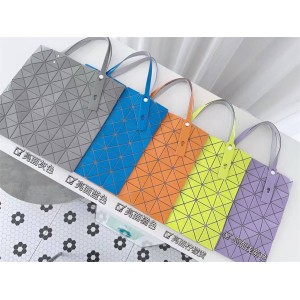 ISSEY MIYAKE Shiny Six Grid 6-Grid Tote Bag Handbag