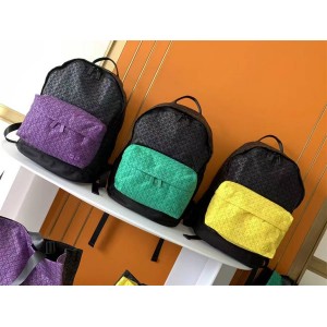 ISSEY MIYAKE KURO Large Color blocked Backpack