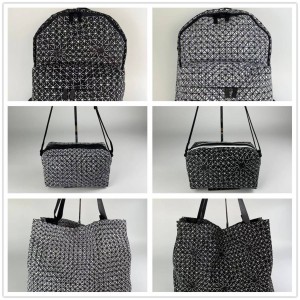 Issey Miyake KURO Starry Sky Series Backpack Pillow Bag Tote Bag