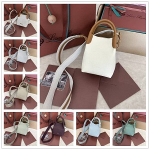 Loro Piana Bale mini bucket bag