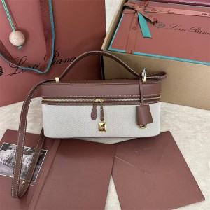 Loro Piana Extra bag Camera Bag Canvas Box Bag