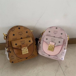 mcm Partricia Visetos mini backpack MWKBSPA01