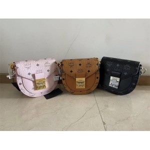 mcm Patricia Visetos Mini Saddle Bag MWSAAPA02