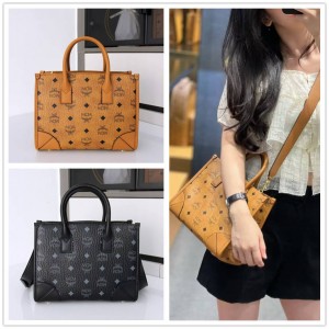 MCM Small Visetos Munich Tote Bag MWTCABO07/MWTDSBO06