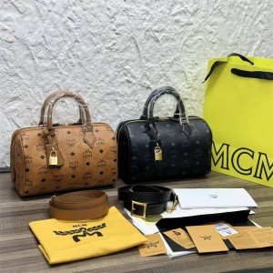 MCM ELLA VISTOS SMALL BOSTON BAG MWBESEA02