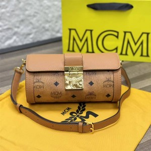 MCM Small Tracy Visetos Crossbody Bag MWRBSXT01