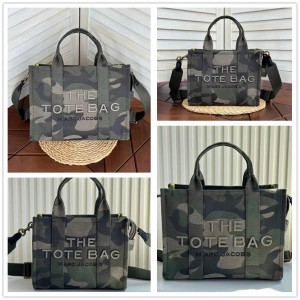 Marc Jacobs MJ Camouflage Canvas Tote Bag