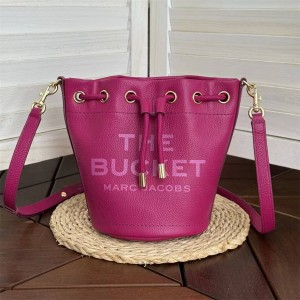 Marc Jacobs MJ BUCKET Lipstick Pink Small Bucket Bag