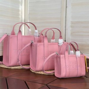 Marc Jacobs MJ Naked Pink Leather Tote Bag