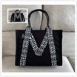 Marc Jacobs MJ Fabric Canvas Commuter Tote Bag