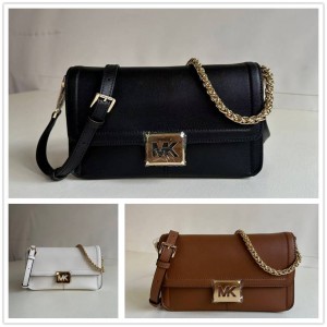 Michael Kors MK SONIA Medium Chain Shoulder Bag