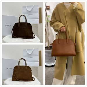 THE ROW Margaux 12 suede tote bag 1833