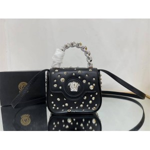 Versace 1003016 LA MEDUSA rivet starry mini bag